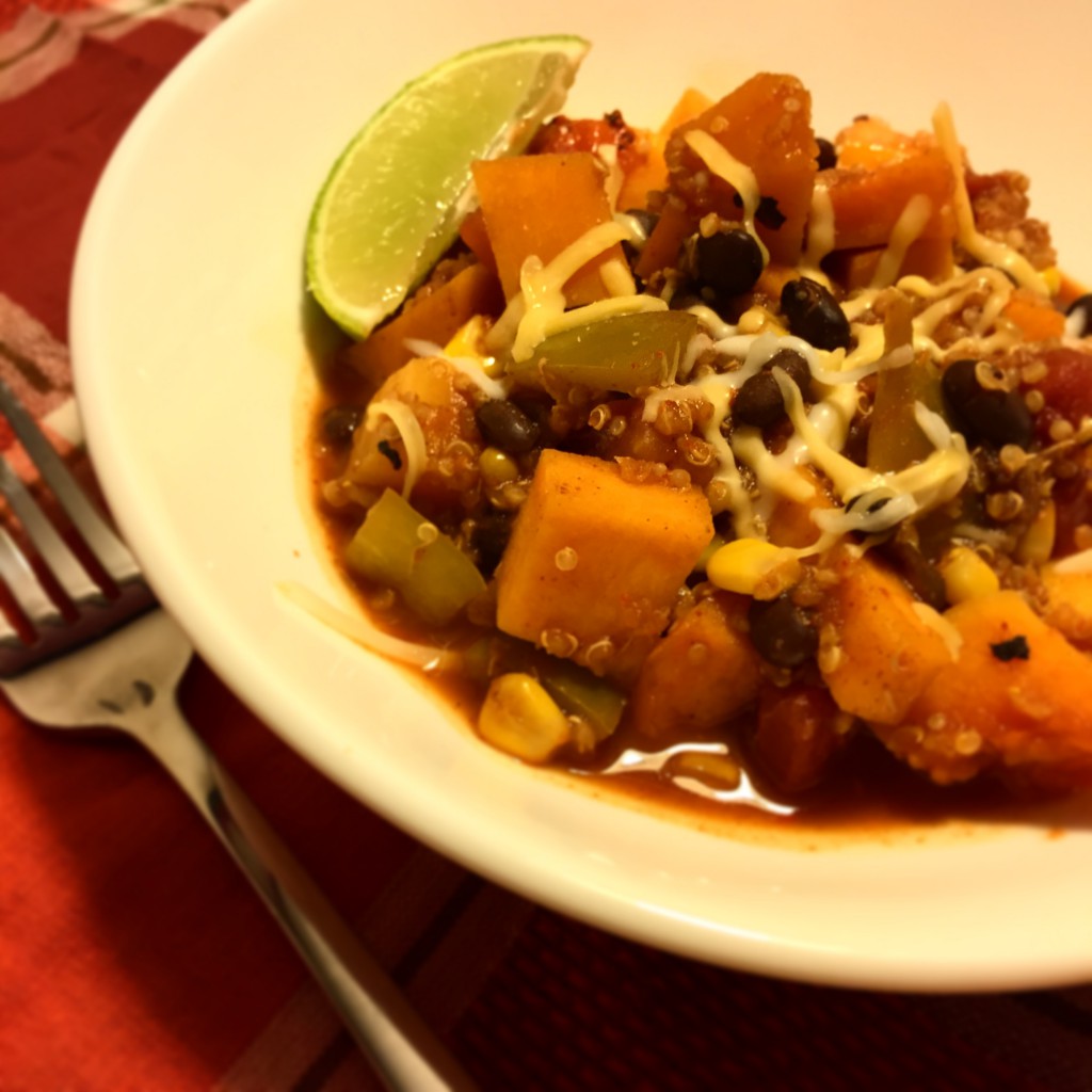 Mexican Quinoa with Butternut Squash